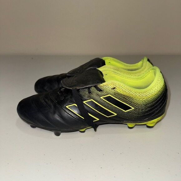 ADIDAS Football Soccer Cleats Men\'s 7.5 Sneakers Copa Gloro Black Neon Shoes main image 6